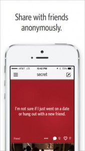 Application mobile : Zoom sur le réseau social Secret