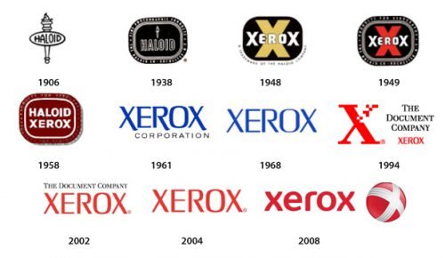 Histoire du logo Xerox
