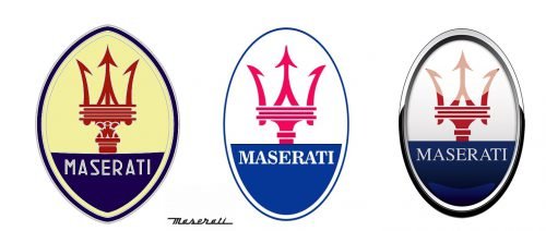 Maserati logo histoire