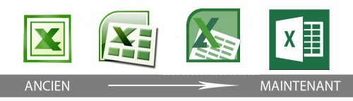 Histoire logo Excel