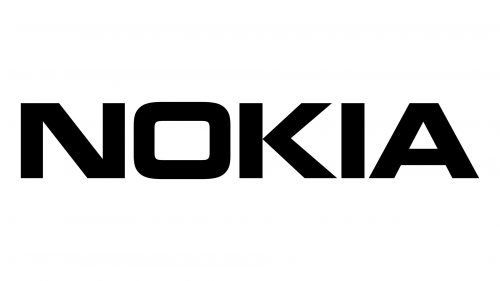 nokia logo black