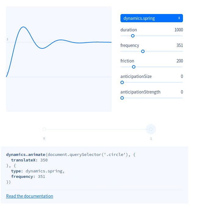 dynamics.js homepage animation svg