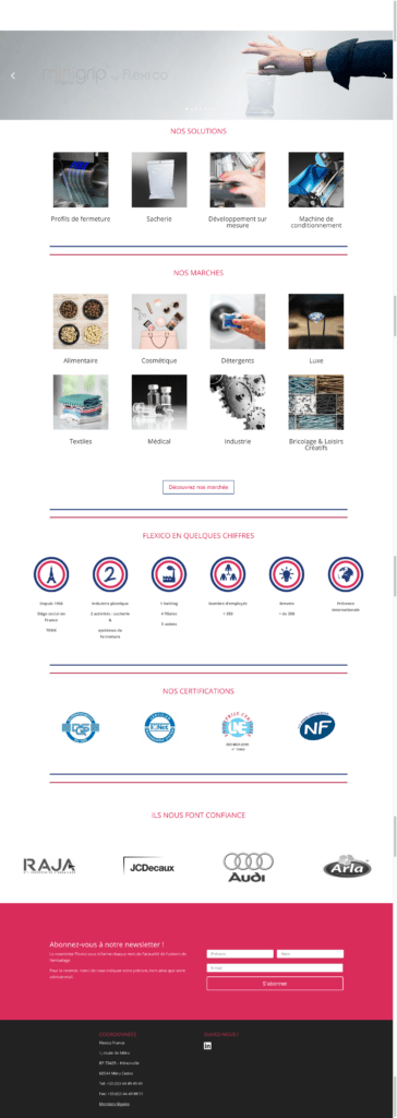Flexico demande conseil à 1min30 pour son identité visuelle, son site internet et une stratégie d’inbound marketing