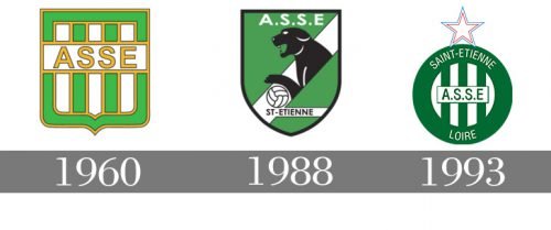 Histoire logo Saint- Étienne