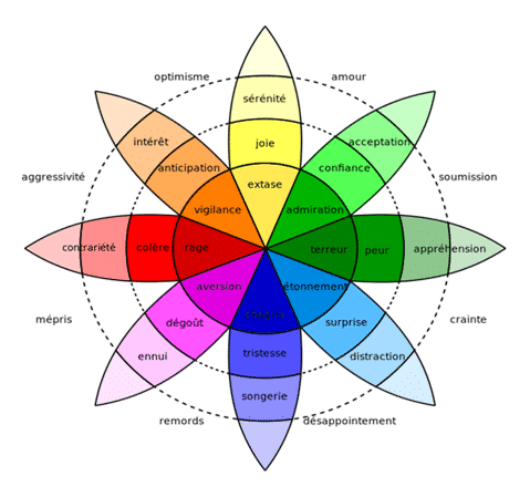 Roue des émotions de Plutchik