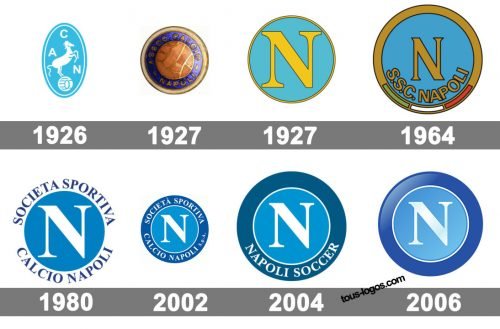 Histoire logo Napoli