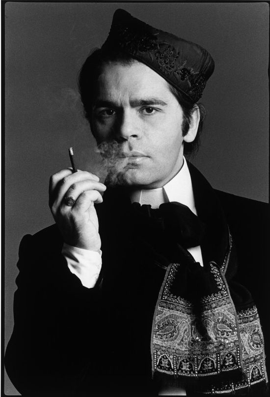 Helmut Newton - Karl Lagerfeld