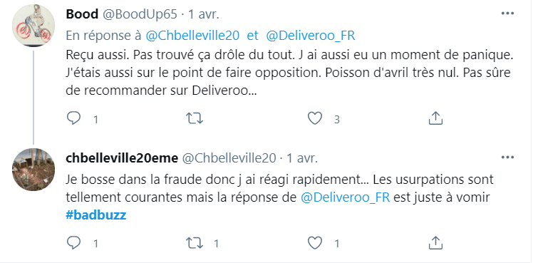 L'expérience client Deliveroo : pourquoi ce bad Buzz du 1er avril ?