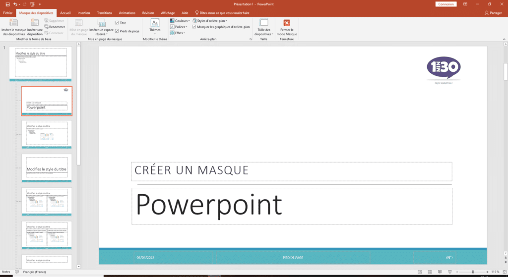Comment créer un masque Powerpoint ? Les 4 étapes à suivre