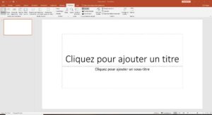 Capture d'écran onglet affichage powerpoint. Comment créer un masque powerpoint