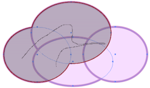 Utiliser Illustrator pour aditionner des formes et créer un nuage grâce à l'outil concepteur de forme