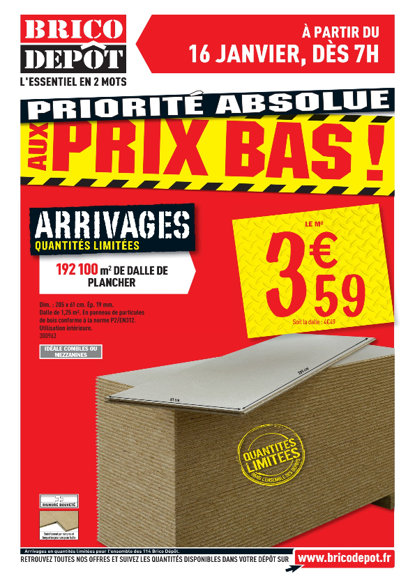 Brico Dépot catalogue low cost