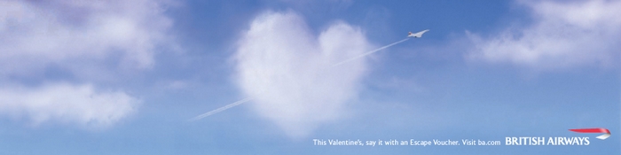 British airways saint valentin