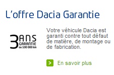 Dacia garantie low cost
