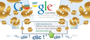 Google Adwords génère des clics