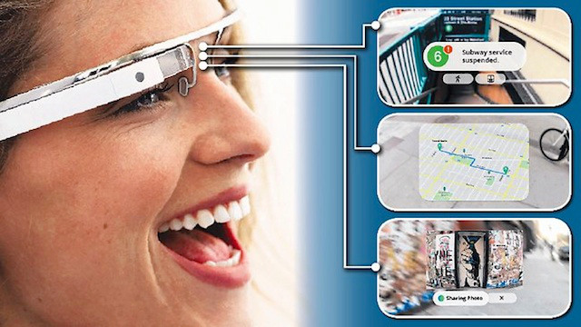 Objet connecté: lunettes Google Glass