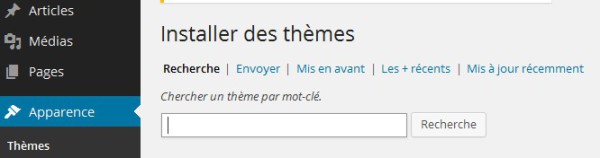 Thème WordPress